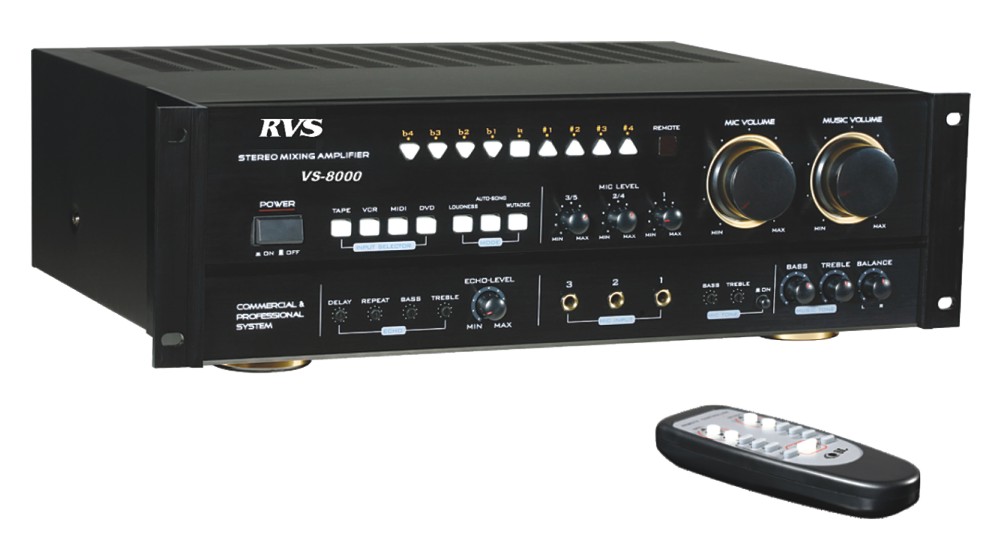正品 RVS VS8000 KTV功放 卡拉OK功放機(jī) 家庭