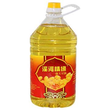 5L溪河情缘一级大豆油  餐饮粮油批发