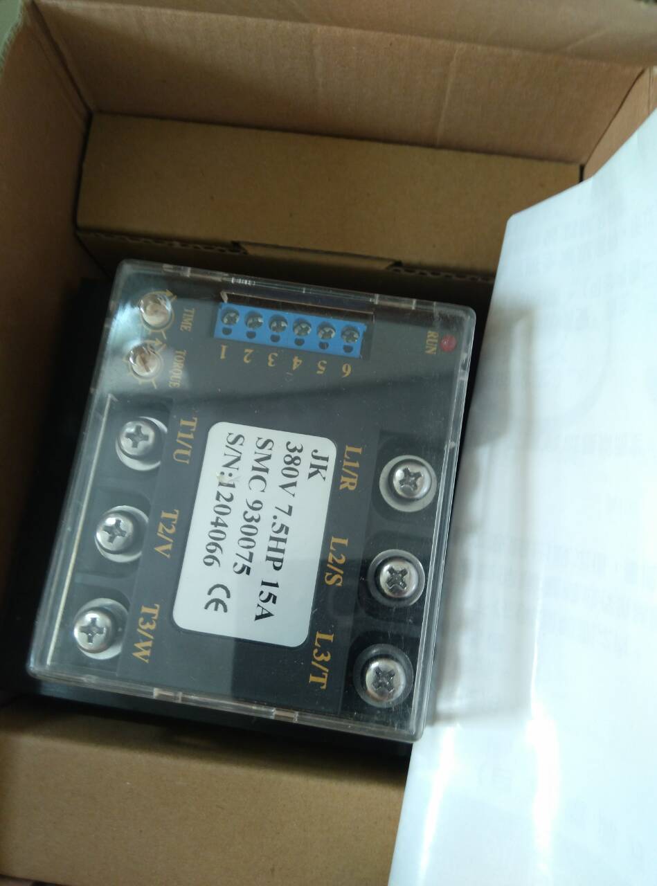 现货台湾JK积奇智慧型马达缓启动器SMC930050  JK积奇马达缓启动器  JK积奇马达缓冲器  台湾JK马达缓启动