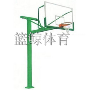 青海西宁圆管地埋篮球架批发尽显篮球风采  地埋固定篮球架厂  液压篮球架批发  箱式篮球架供应