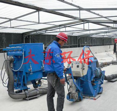 高速鐵路施工工程專用路面拋丸機，高速公路混凝土施工