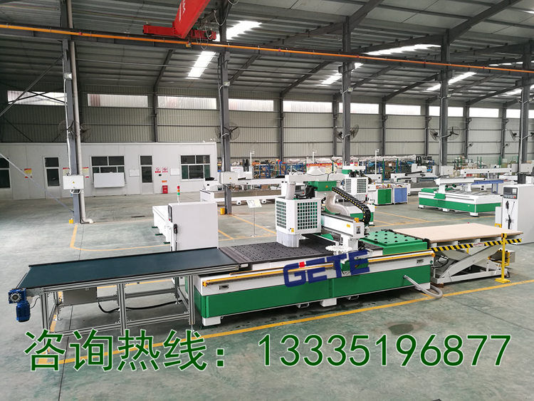 攀枝花格特木工加工中心加排钻板式家具生产线-高端板式家具加工 定制家具加工设备