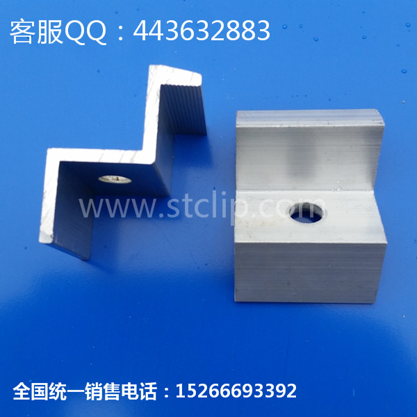 太阳能光伏压块太阳能光伏系统支架中压块  太阳能光伏配件  太阳能光伏支架中压块