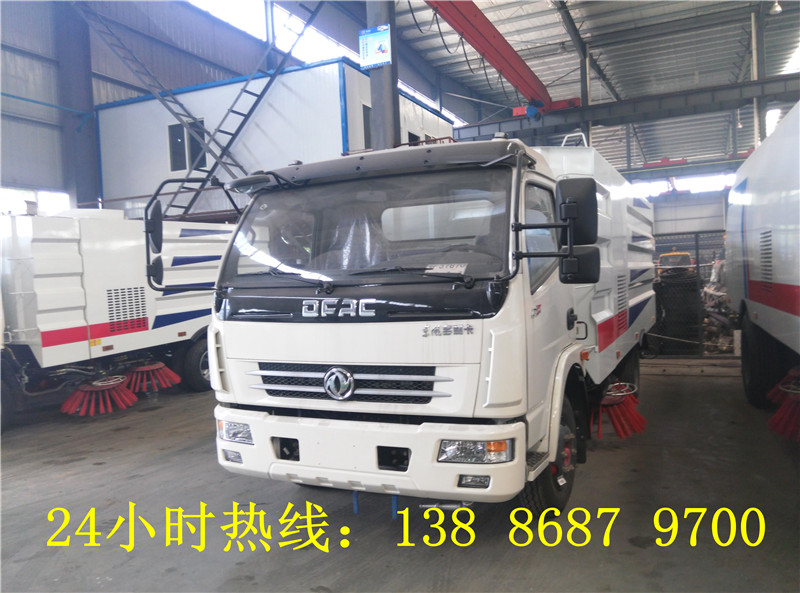 庆铃五十铃3360轴距扫路车  吸尘车  洗扫车
