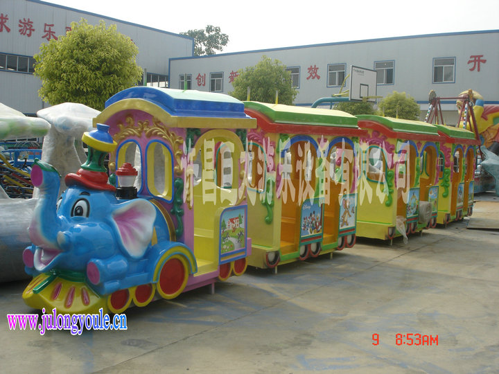 许昌巨龙游乐设备/豪华火车  大象头小火车