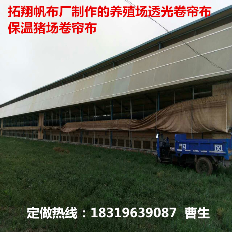 河北秦皇岛畜牧透光卷帘布以及畜牧设备配件卷帘机批发&nbsp;&nbsp;秦皇岛猪舍卷帘布