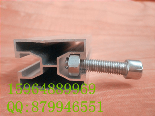 光伏导轨连接件、鸿泰齐全  光伏搭桥件  薄膜边压块  达克罗丝