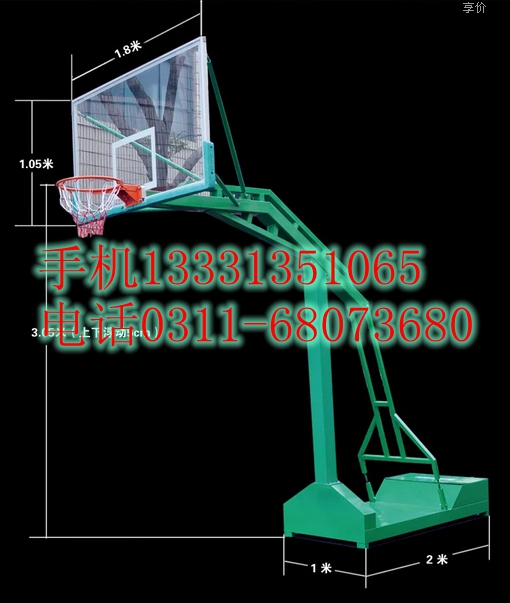 河南洛阳室内篮球架工厂直销从漫画之中迸发的篮球架  移动式篮球架直销  液压式篮球架批发