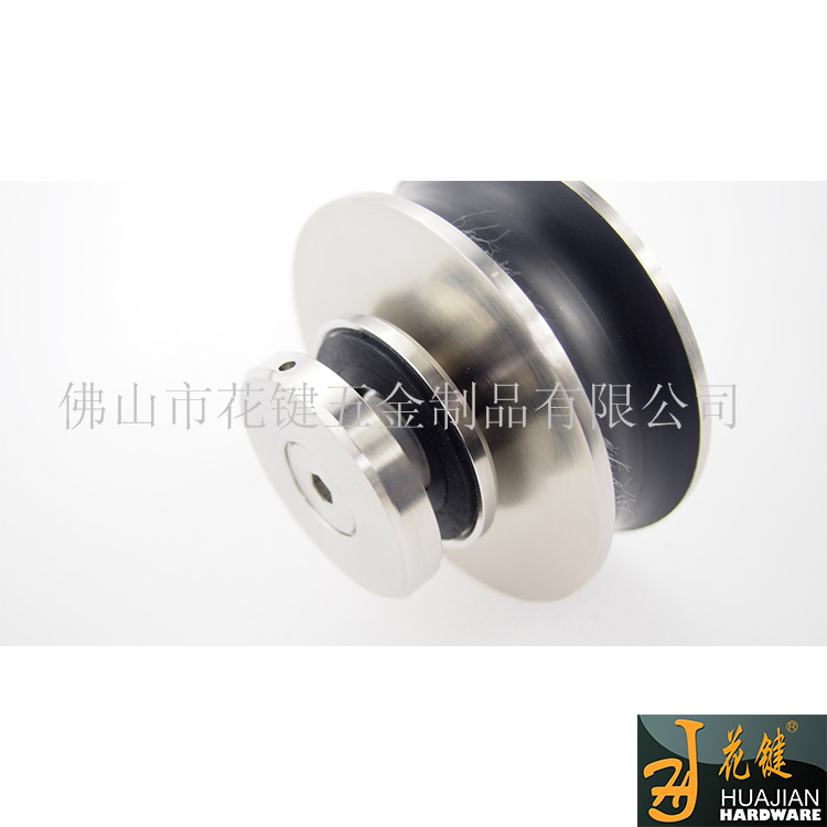 偏心结构可调节不锈钢淋浴房吊轮厂家促销18B-D70  不锈钢吊轮  玻璃吊轮