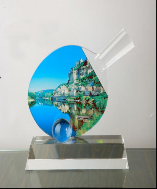 水晶工艺品送家人送朋友送同事四川厂家出售  水晶纪念品定制  水晶内雕定制