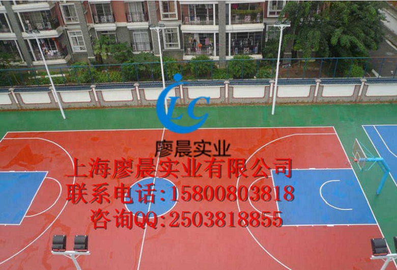 嘉兴塑胶篮球场新型