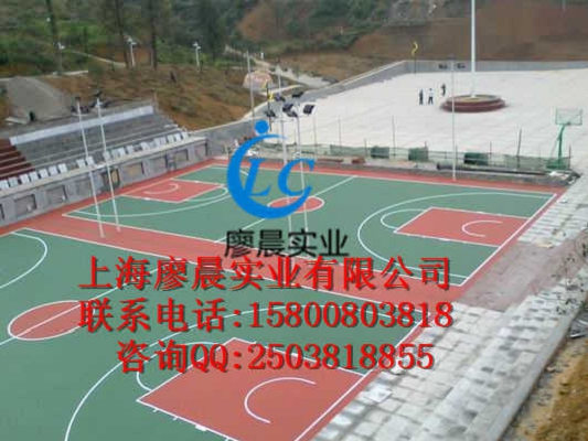 嘉兴塑胶篮球场新型