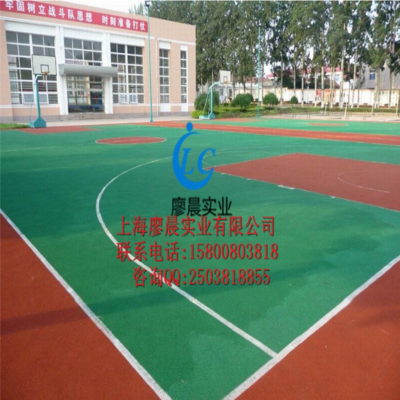 漯河塑胶篮球场设计