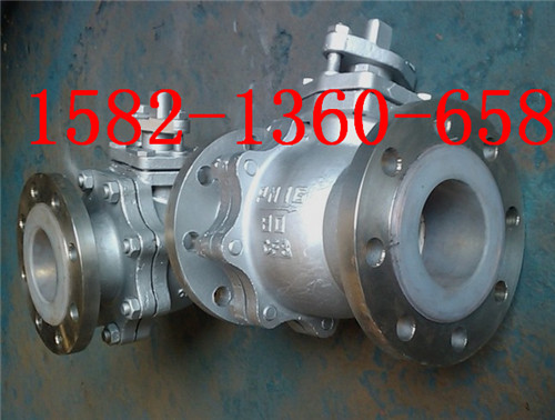 Q41F46-16P DN100不锈钢内衬氟法兰球阀&nbsp;&nbsp;Q41F4-16P衬氟球阀&nbsp;&nbsp;耐酸碱防腐蚀球阀&nbsp;&nbsp;化工专用防腐球阀