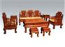 缅甸花梨沙发套件  设计独特手工定制花梨木家具