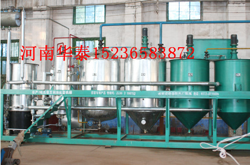 河南华泰小型高级烹调油成套机组厂家  烹调油成套机组价格