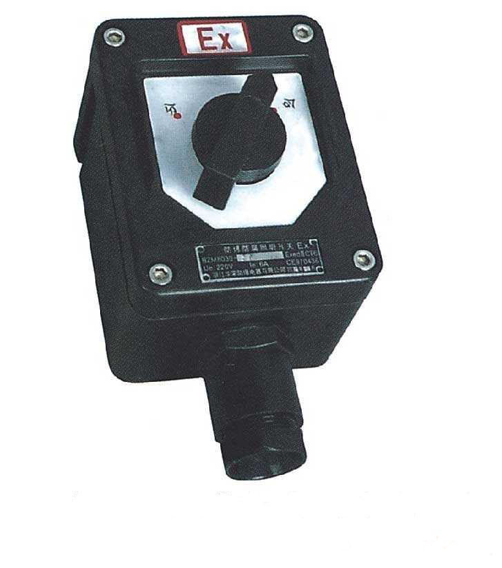 BZM8050系列防爆防腐照明开关（IIC）  防爆照明开关