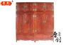 山东红木家具厂-非洲花梨木山水顶箱柜