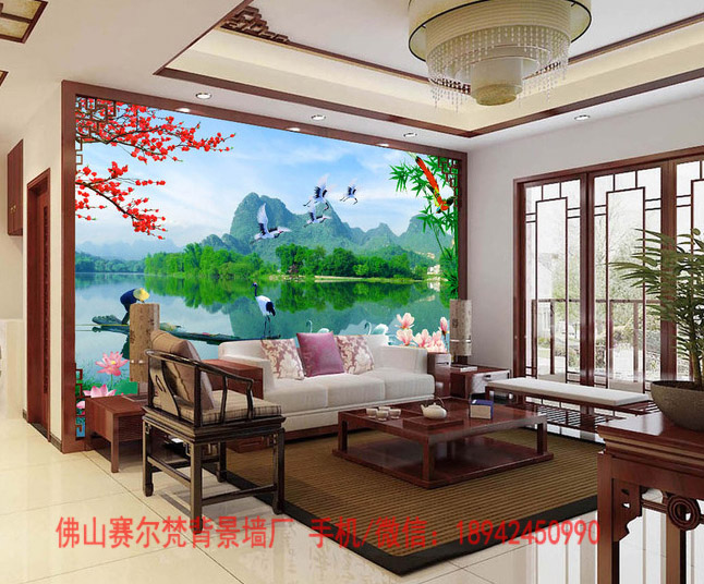 风景画背景墙 风景画背景墙