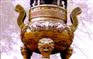 玉泉寺三层防古宫铜宝鼎-宝鼎供应-瑞安达华法器