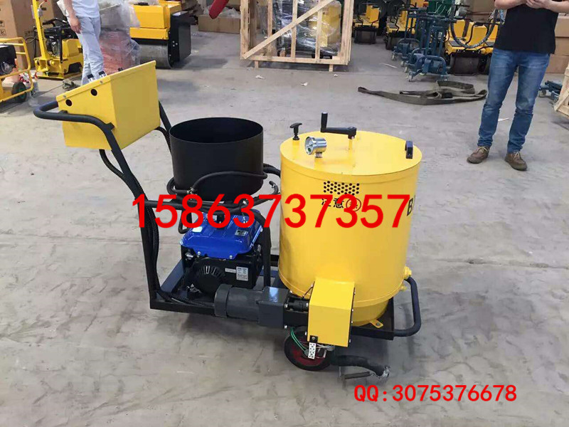 熔料速度快的60型小型公路灌缝机 路面裂缝修补机  沥青路面灌缝机