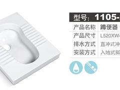 有品質(zhì)的蹲便器廠家推薦：優(yōu)質(zhì)蹲便器價(jià)格范圍