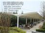 杭州单位停车棚 杭州学校自行车棚 萧山机场车棚