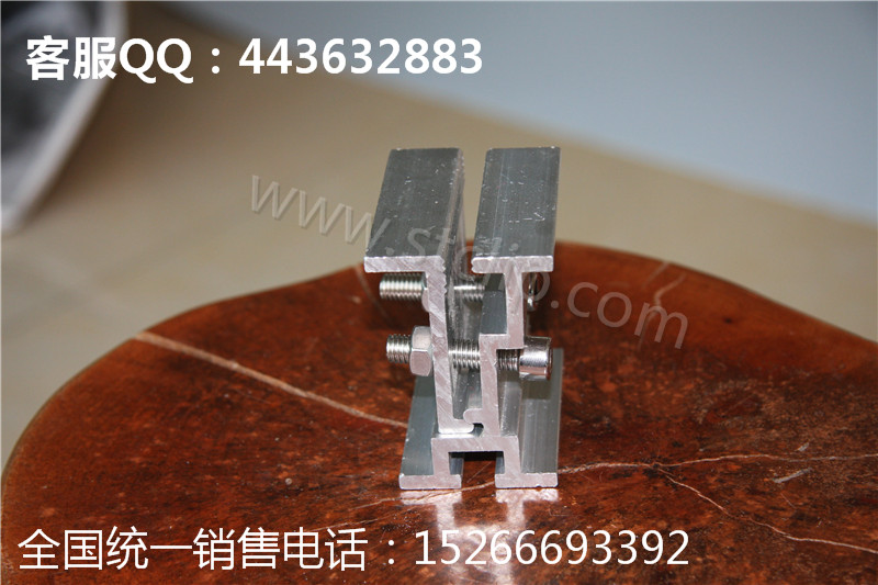 铝镁锰屋面板抗风夹具  铝镁锰板屋面夹具  铝合金屋面防风夹具