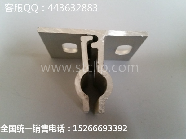 角驰760彩钢瓦屋面【防风夹具】  屋面防风夹具  彩钢瓦760夹具  角驰彩钢瓦夹具