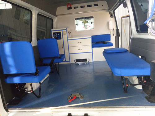 120救护车图片,福田G7救护车