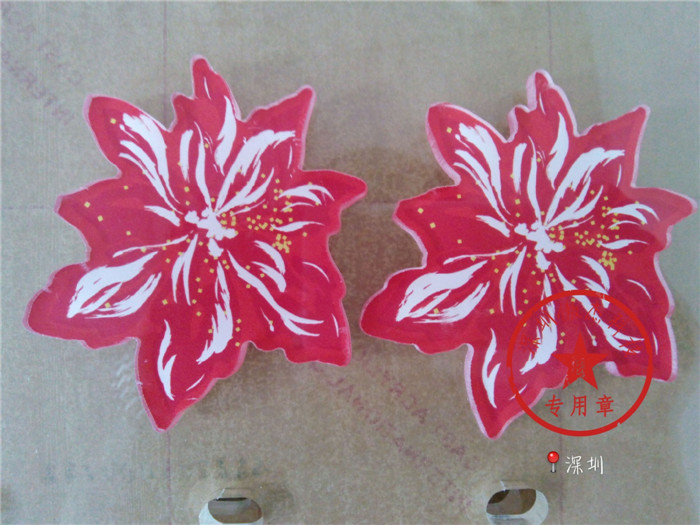 玻璃LOGO彩色打印 钢化玻璃UV喷绘