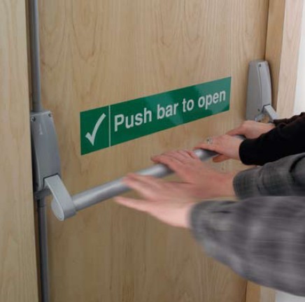 供应BRITON376带天地杆式逃生装置 消防逃生锁 下压式逃生装置