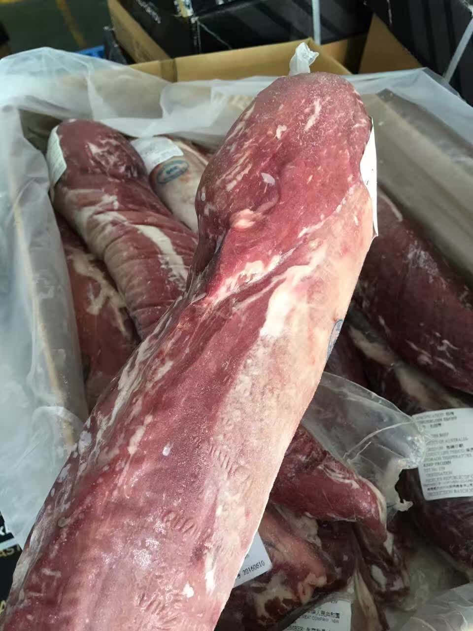 批发牛里脊进口菲力牛排冷冻牛肉牛柳西餐厅  西餐厅专用