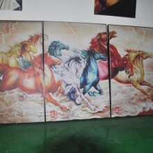 热销UV平板打印机背景墙3D效果万能打印&nbsp;&nbsp;瓷砖打印机&nbsp;&nbsp;背景墙打印&nbsp;&nbsp;玻璃打印机