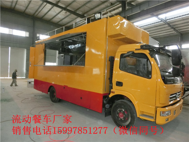 湖北弘力流动餐车流动早餐车汽车