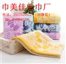 高档礼品毛巾 纯棉割绒牡丹花毛巾