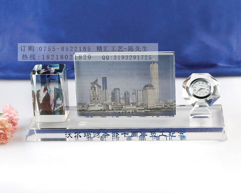 俱樂部周年慶典贈送員工福利禮品定制，廣州水晶禮品批發(fā)廠家