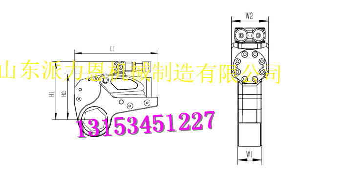 工厂设备螺栓紧固专用 六盘水&nbsp;&nbsp;液压扳手&nbsp;&nbsp;驱动式液压扳手&nbsp;&nbsp;中空式液压扳手