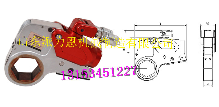 广州深圳 PLED20驱动式液压扳手&nbsp;&nbsp;中空式液压扳手