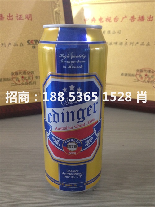啤酒代理500ml拉罐啤酒  啤酒招商