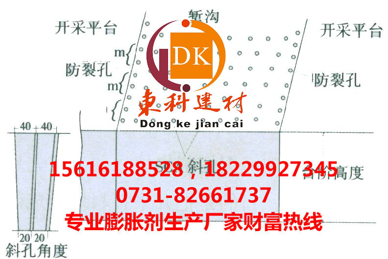 玉溪静态膨胀剂供应，玉溪膨胀静爆剂厂商  石材膨胀剂