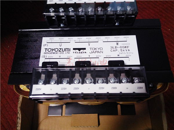 日本TOYOZUMI丰澄电源变压器3LD-05KF