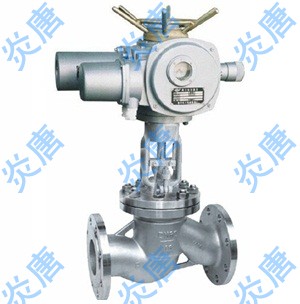 J941Y电动碳钢法兰截止阀&nbsp;&nbsp;电动截止阀