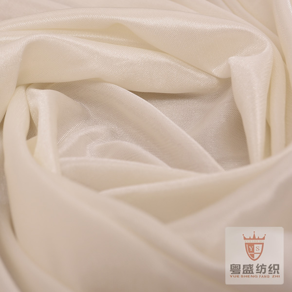 50D全光厚里料 珠光冰绸布  高弹力大有光裙料  针织服装里衬