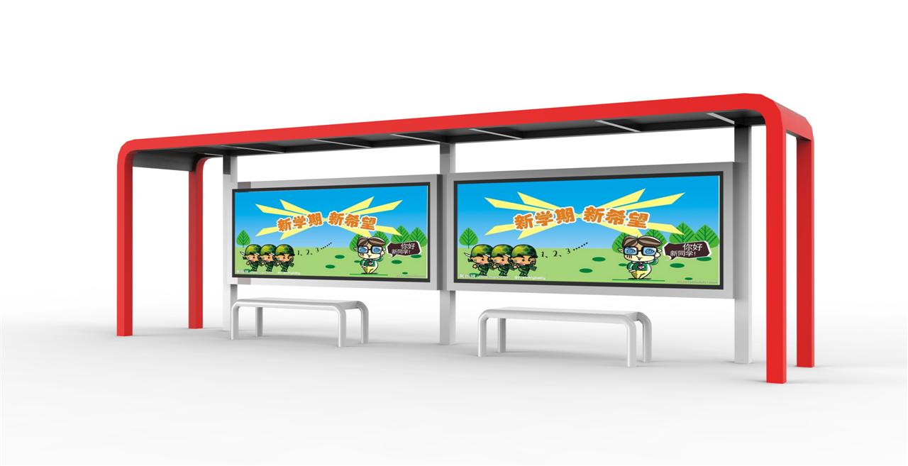 武进候车亭专业定制厂家  公交候车亭  公交站台  公共自行车棚