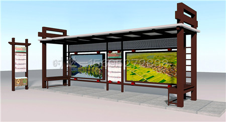 河源候车亭低价批售  公交候车亭  公交站台  公共自行车棚