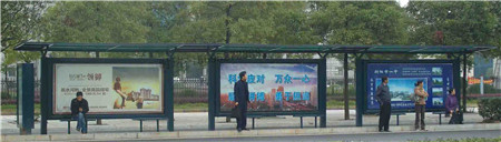 崇州公共自行车棚厂家订购热线  公交候车亭  公交站台