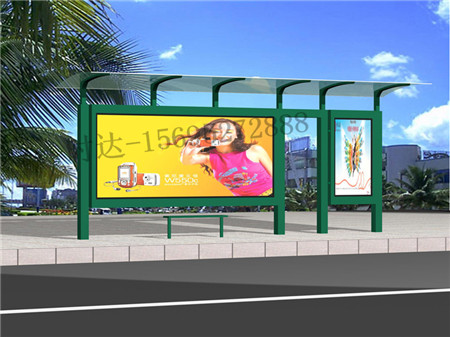 丹阳公交候车亭专业定制厂家  公交站台  公共自行车棚