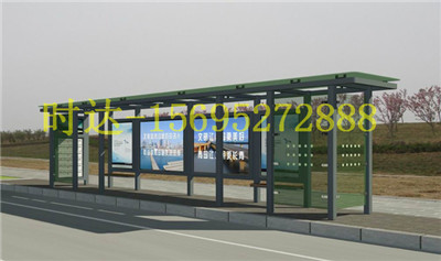 莱西公交站台低价批售  公交候车亭  公共自行车棚