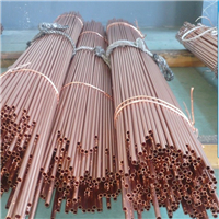纯铜管批发 无氧铜管 切割T2紫铜管 毛细铜管4*1mm